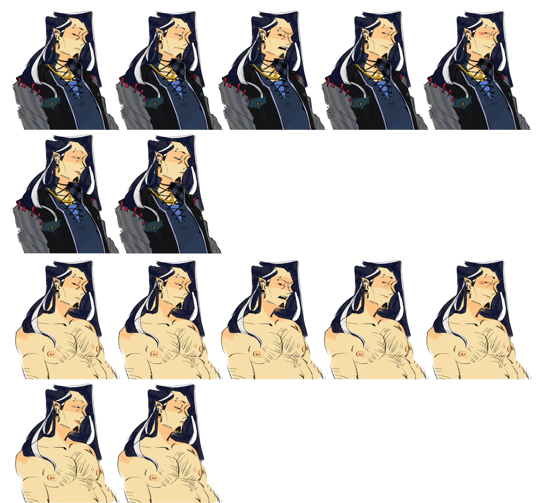 Raiden Sprites