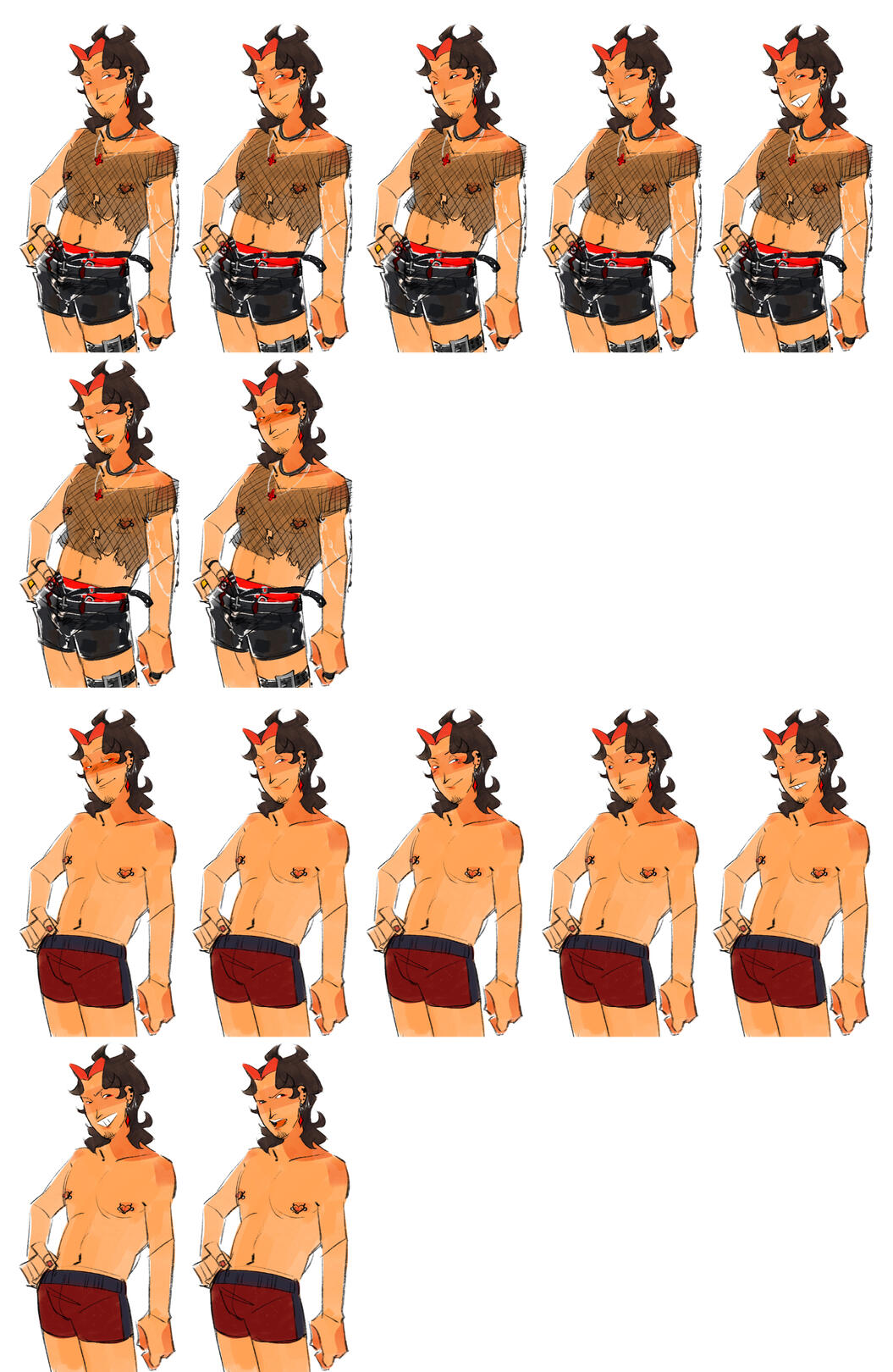 Namihiko Sprites