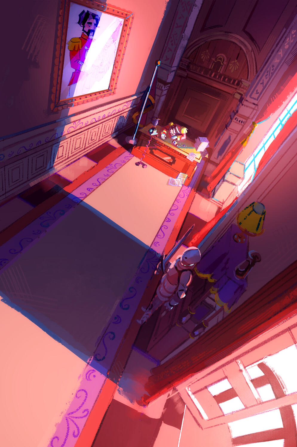 Fragments of Fate Fanzine Page Art