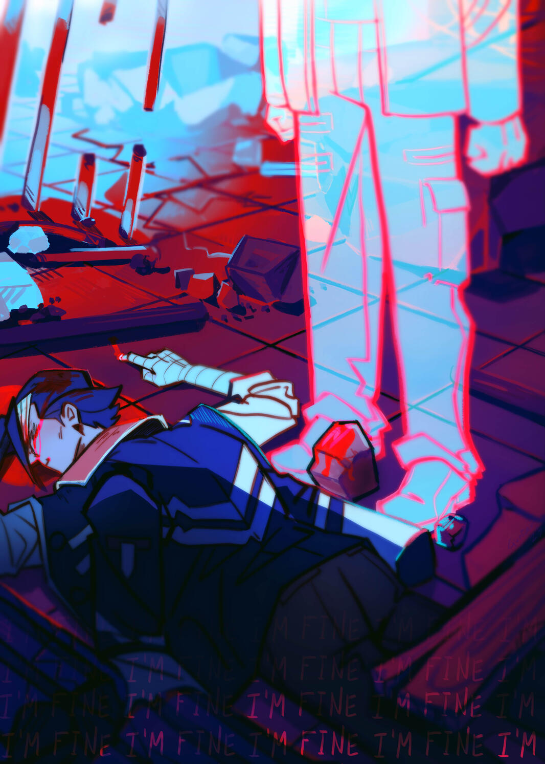 Mea Culpa Fanzine Page Art